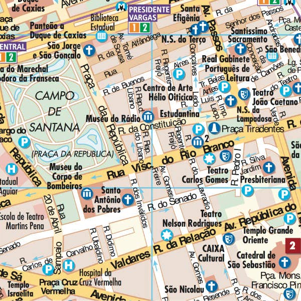 Rio de Janeiro Borch Map Kartenansicht