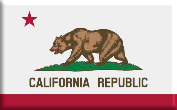 Flagge von Kalifornien