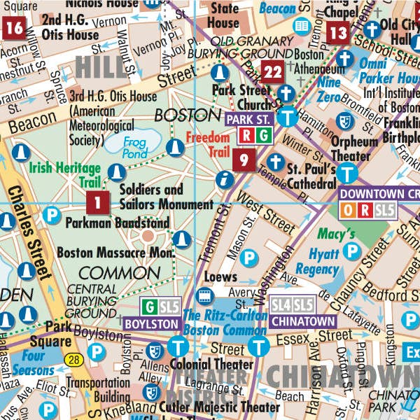 Boston Borch Map Kartenansicht