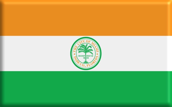 Flag of Miami 