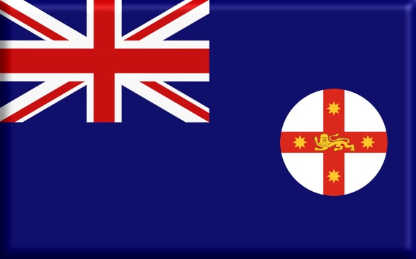 Flagge von New South Wales  