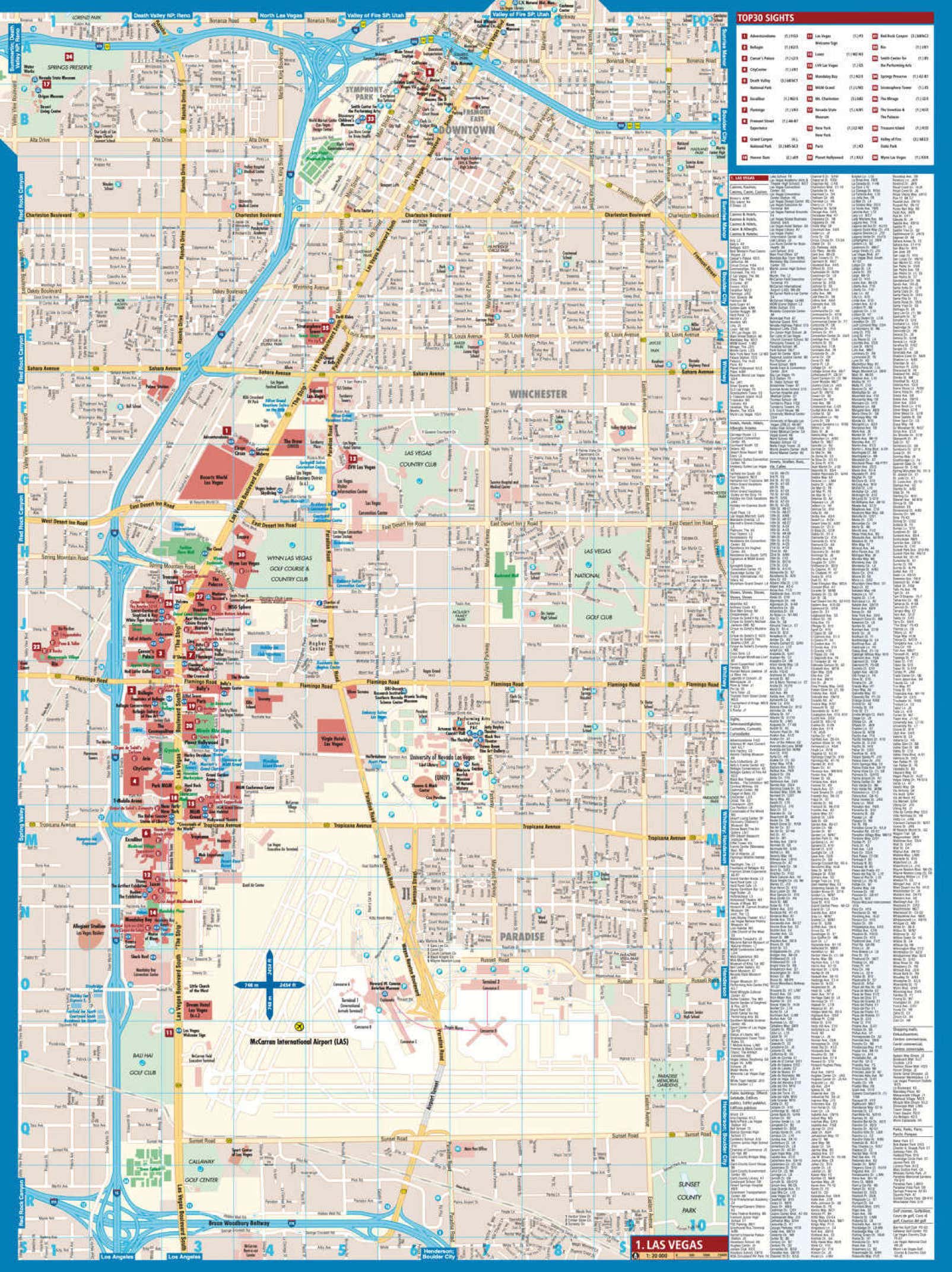 Las Vegas USA Borch Map - page 2 