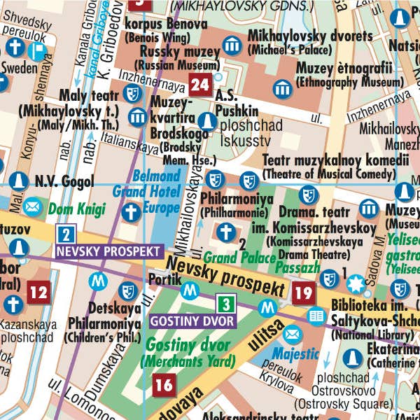 Saint Petersburg Borch Map view