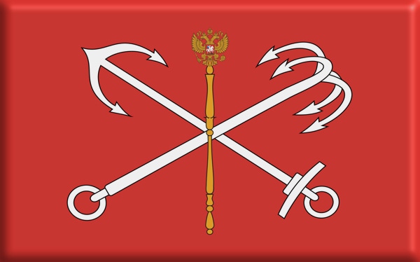 Flagge von Sankt Petersburg