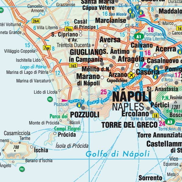 Italien Borch Map Kartenansicht