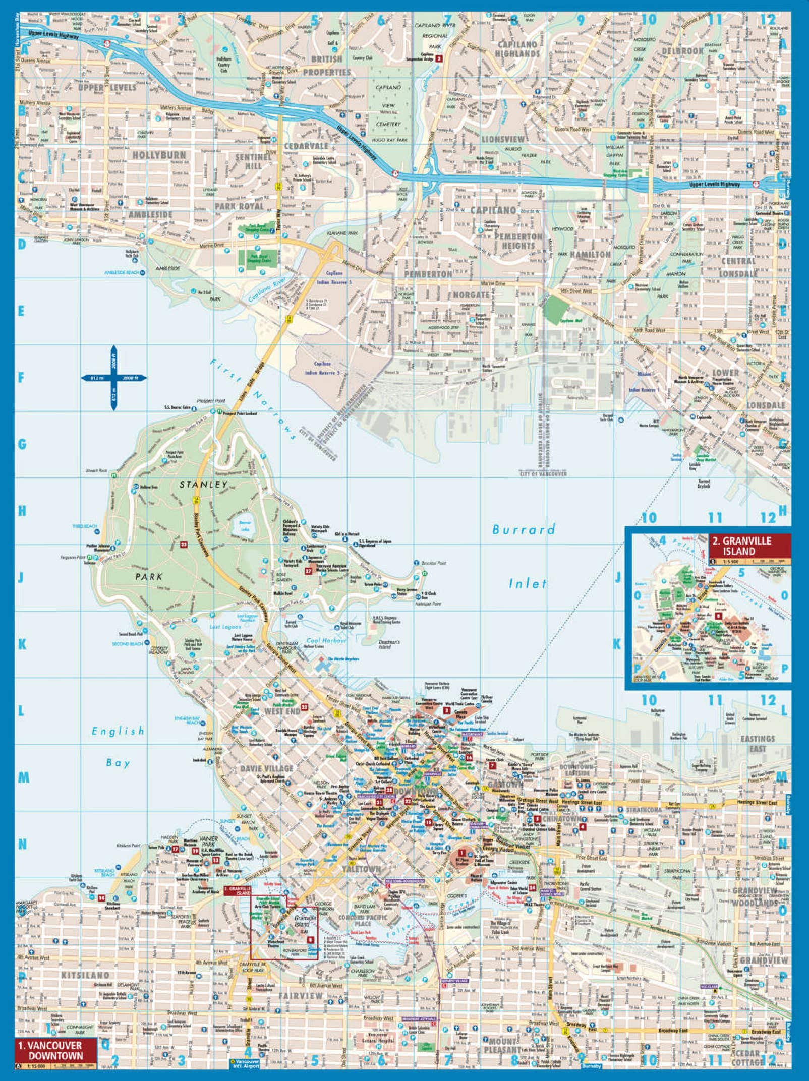 Vancouver Canada Borch Map - page 2 