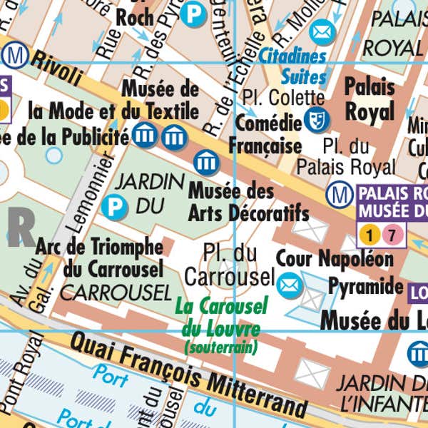 Paris Borch Map Kartenansicht