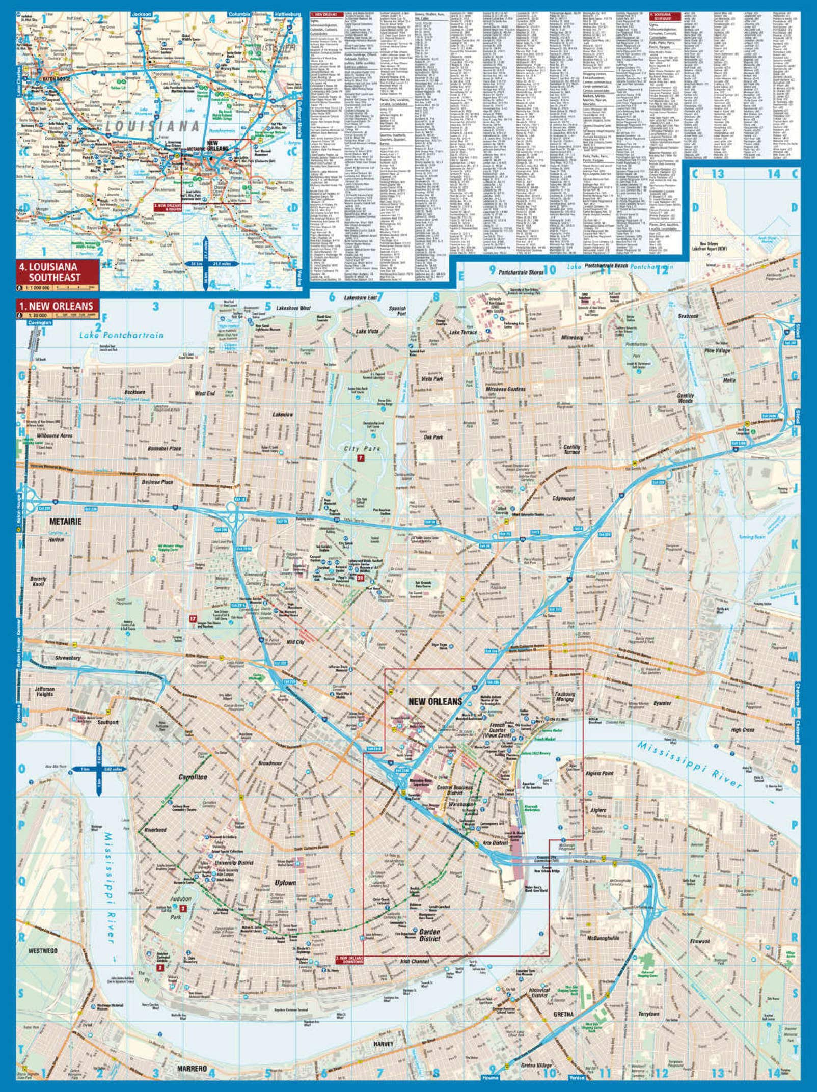New Orleans USA Borch Map - Seite 2