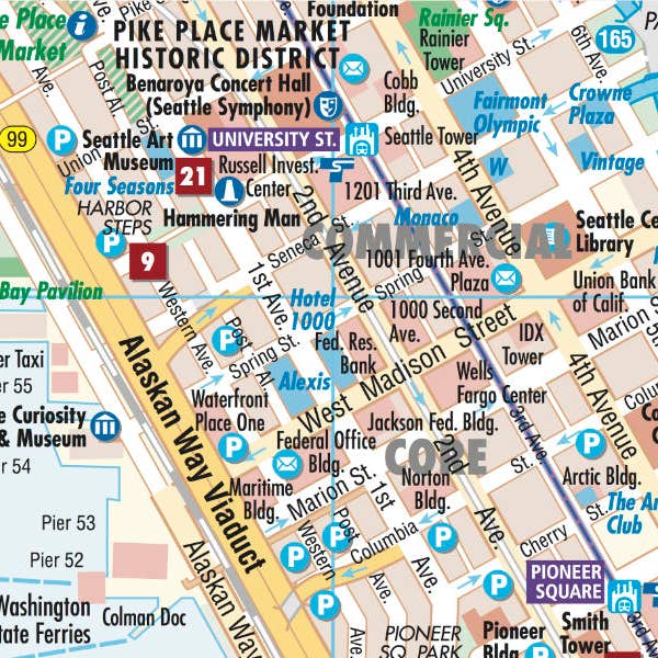 Seattle Borch Map view