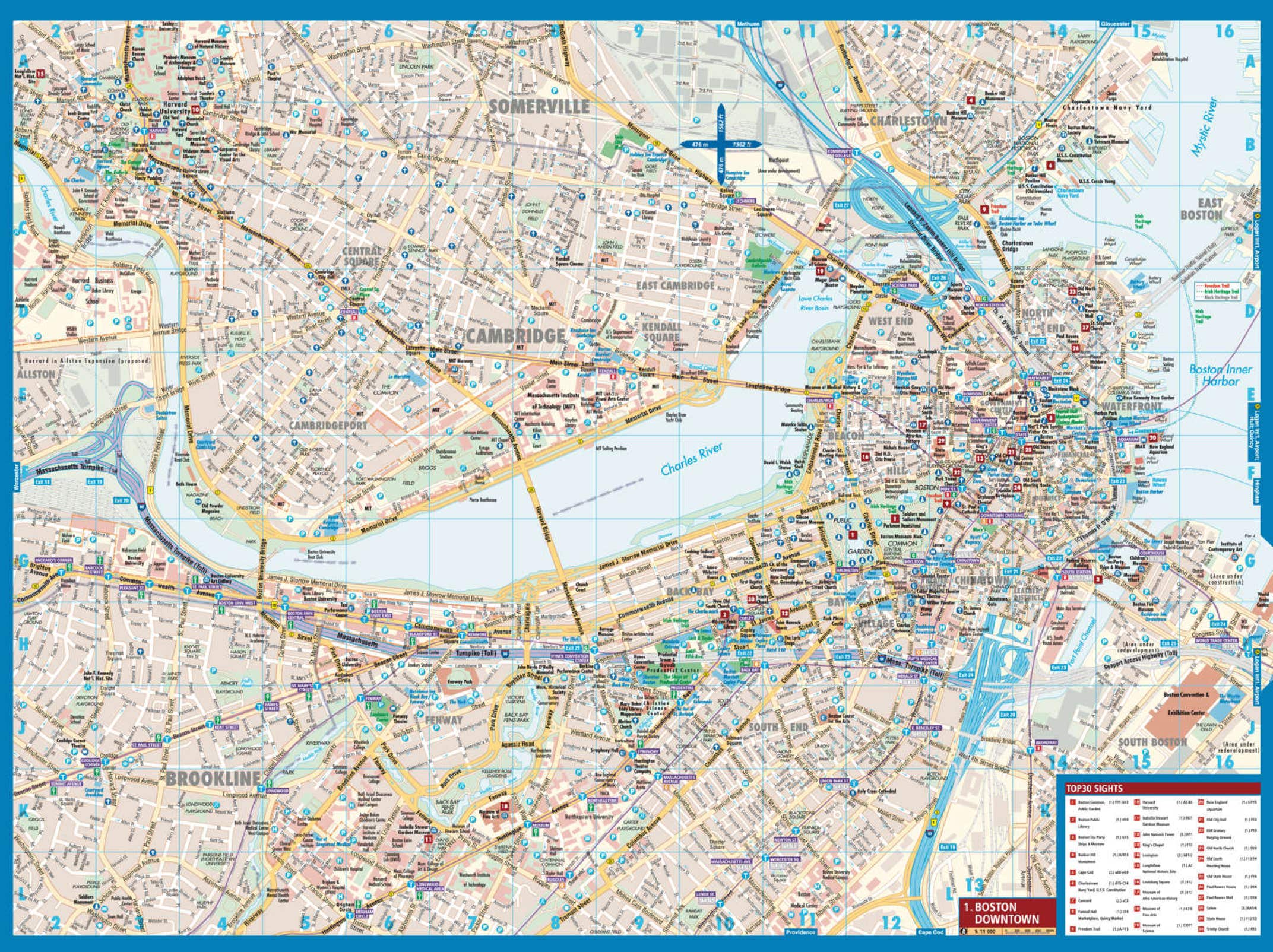 Boston USA Borch Map - page 2 