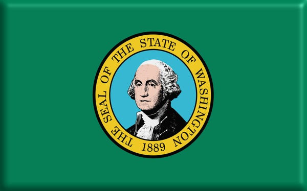 Flag of Washington State 