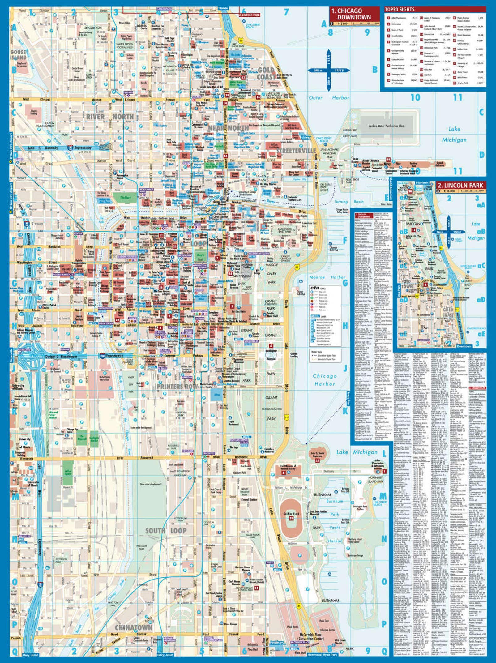 Chicago USA Borch Map - Seite 2