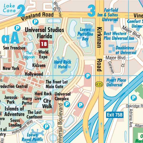 Orlando Borch Map view