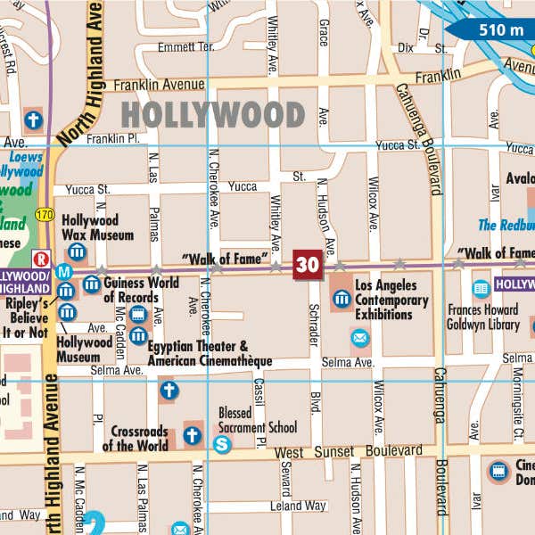 Los Angeles Borch Map view