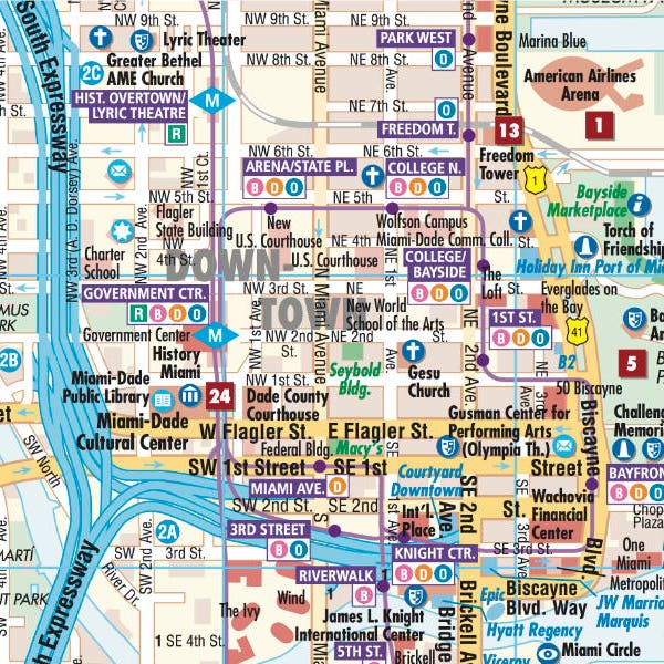 Miami Borch Map view