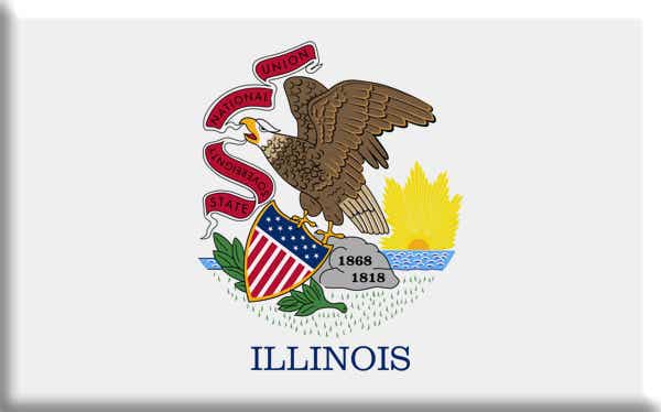 Flag of Illinois 