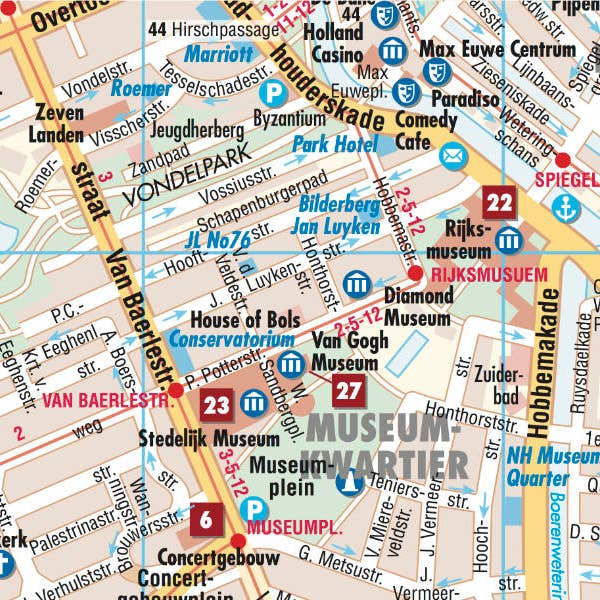 Amsterdam Borch Map Kartenansicht