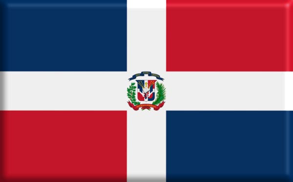 Flagge der Dominikanischen Republik