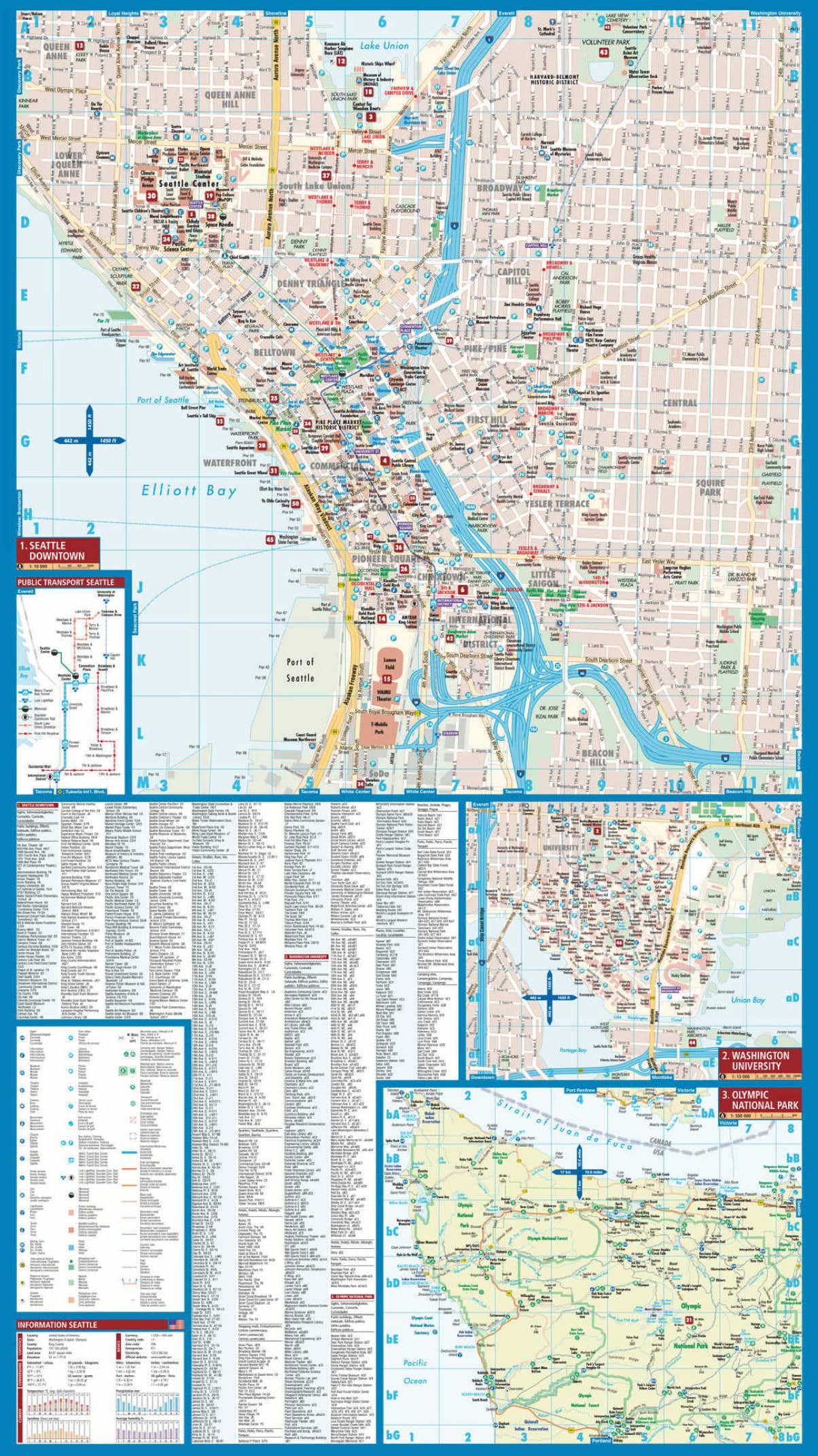 Seattle USA Borch Map - page 2 