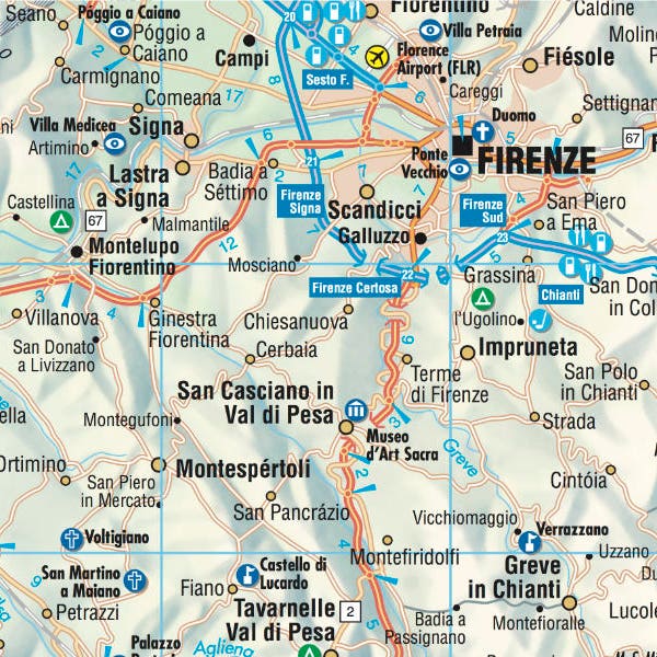 Tuscany Borch Map view