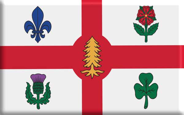 Flag of Montreal 